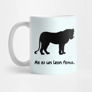 I'm A Lioness (Lingua Franca Nova) Mug